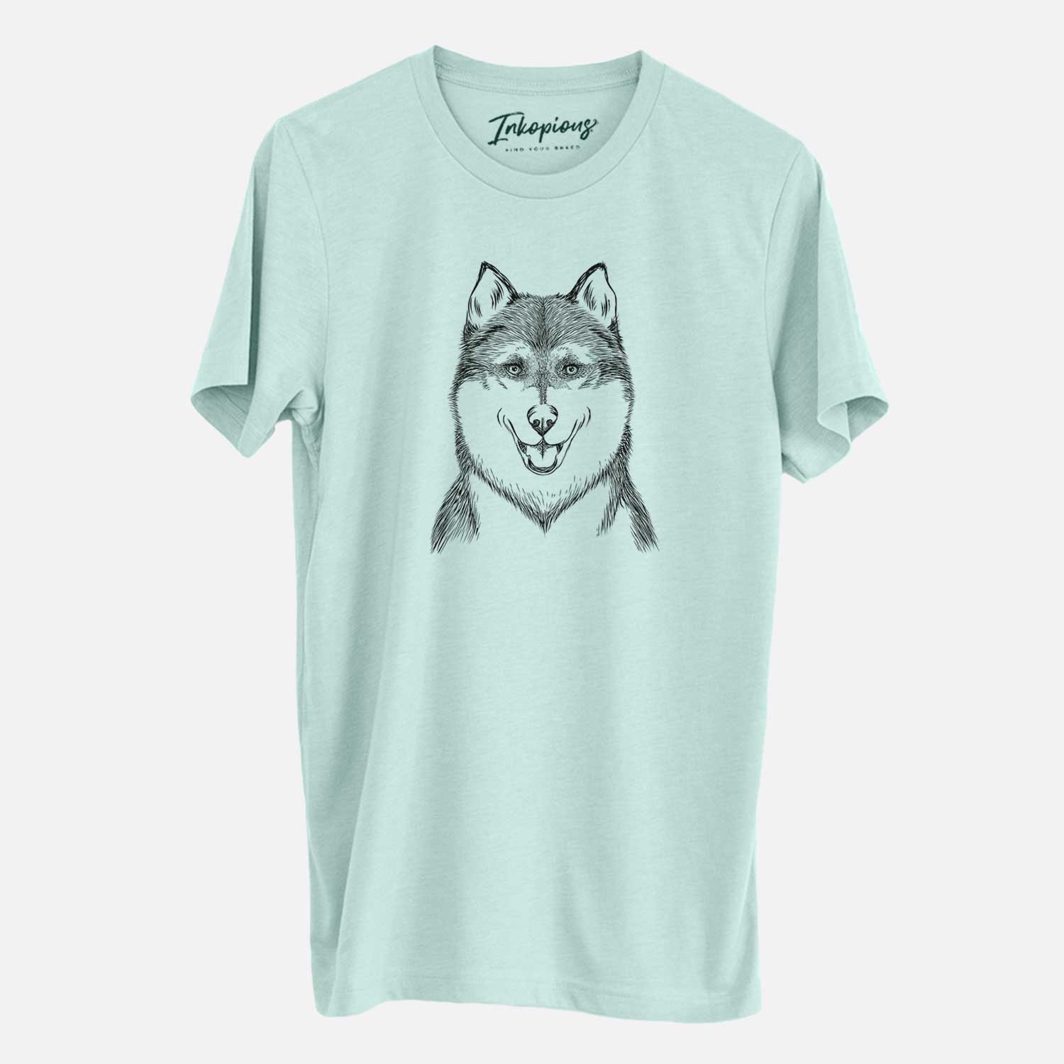Bare Koda the Siberian Husky - Unisex Crewneck