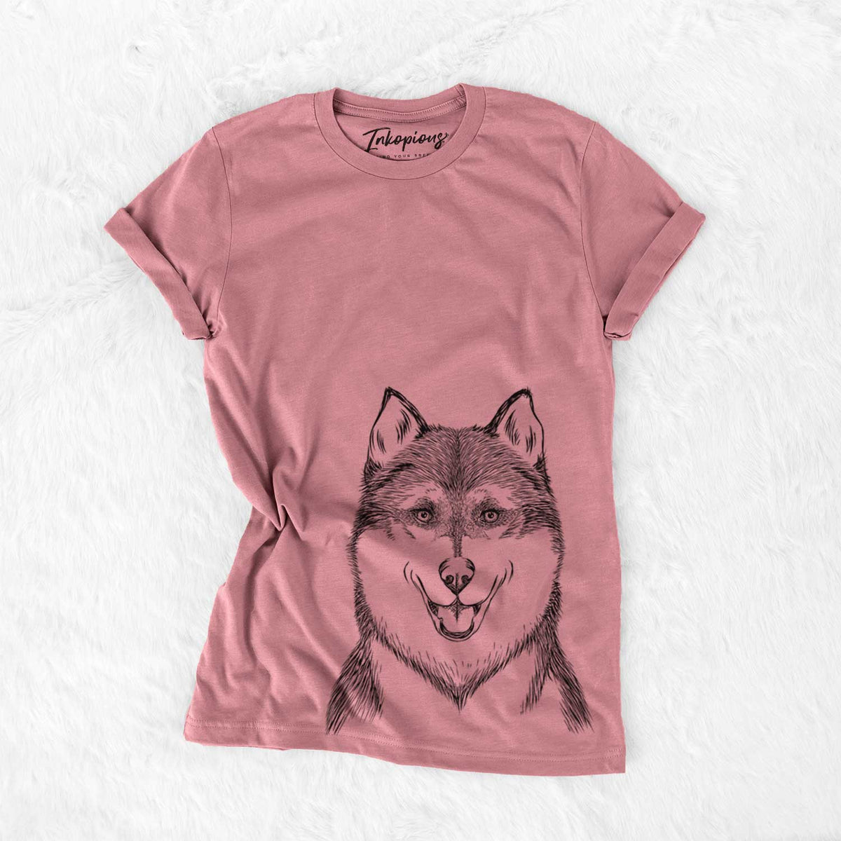 Bare Koda the Siberian Husky - Unisex Crewneck