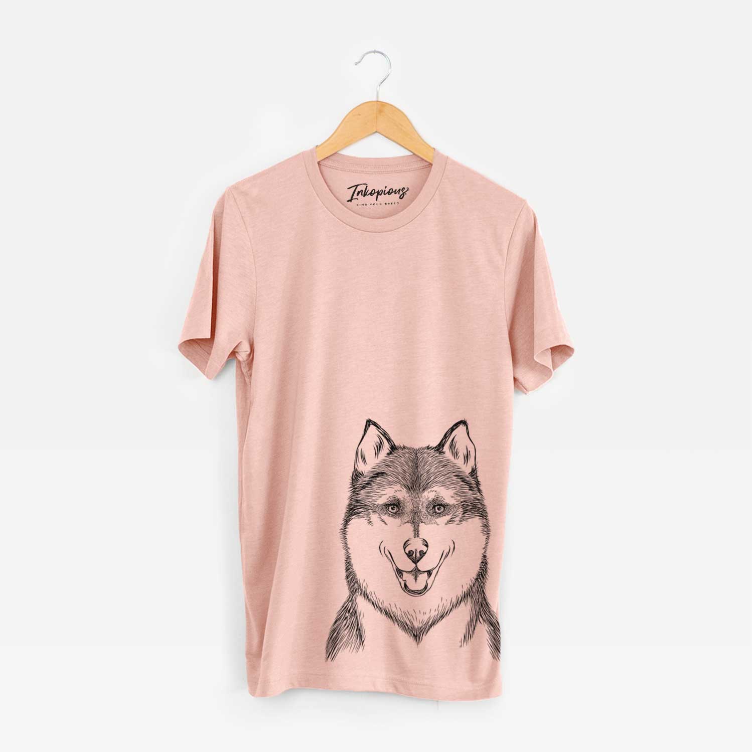 Bare Koda the Siberian Husky - Unisex Crewneck