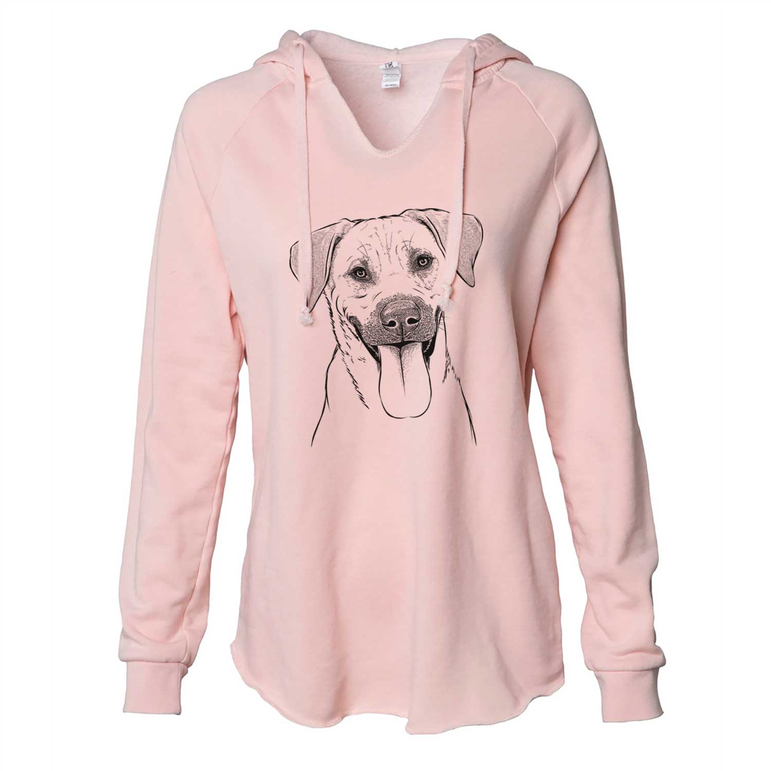 Koda the Black Mouth Cur - Cali Wave Hooded Sweatshirt