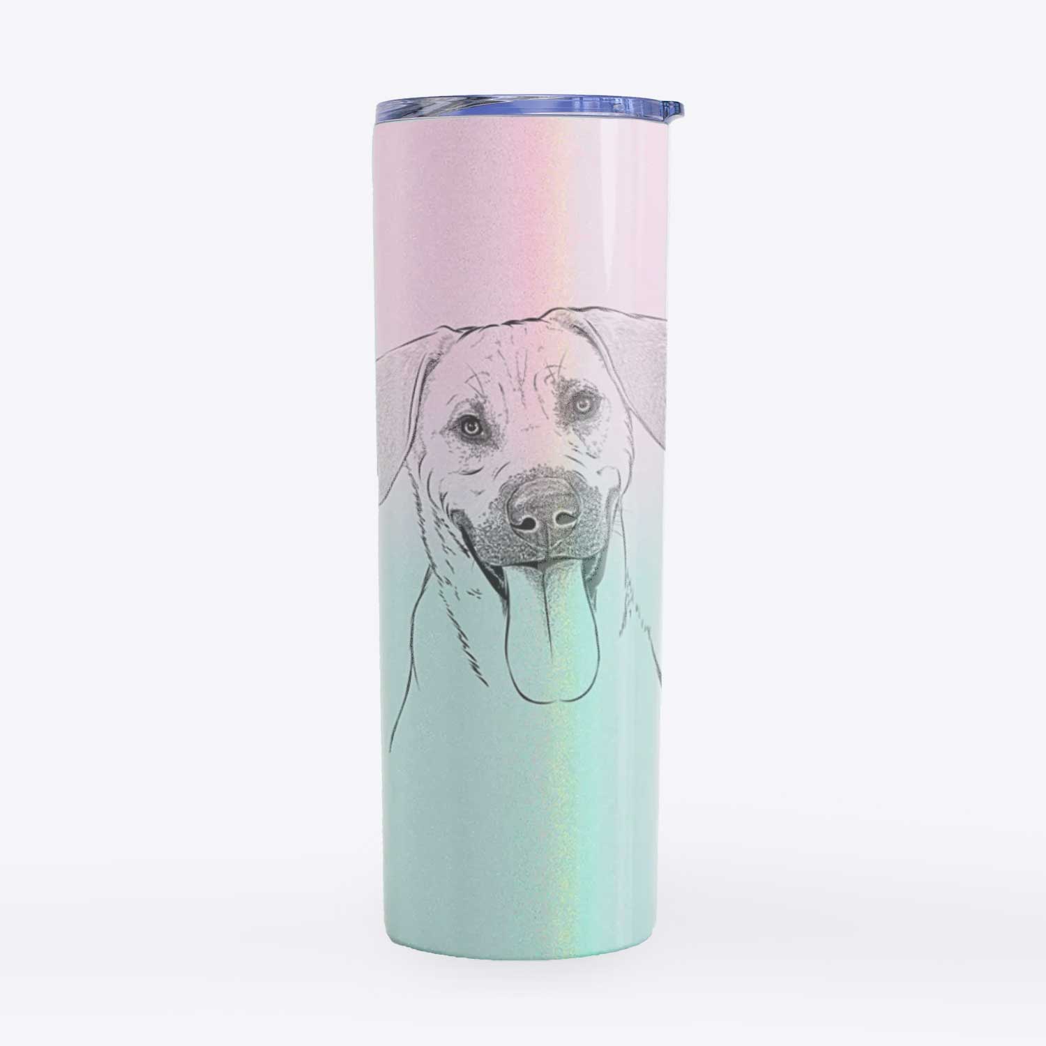 Koda the Black Mouth Cur - 20oz Skinny Tumbler