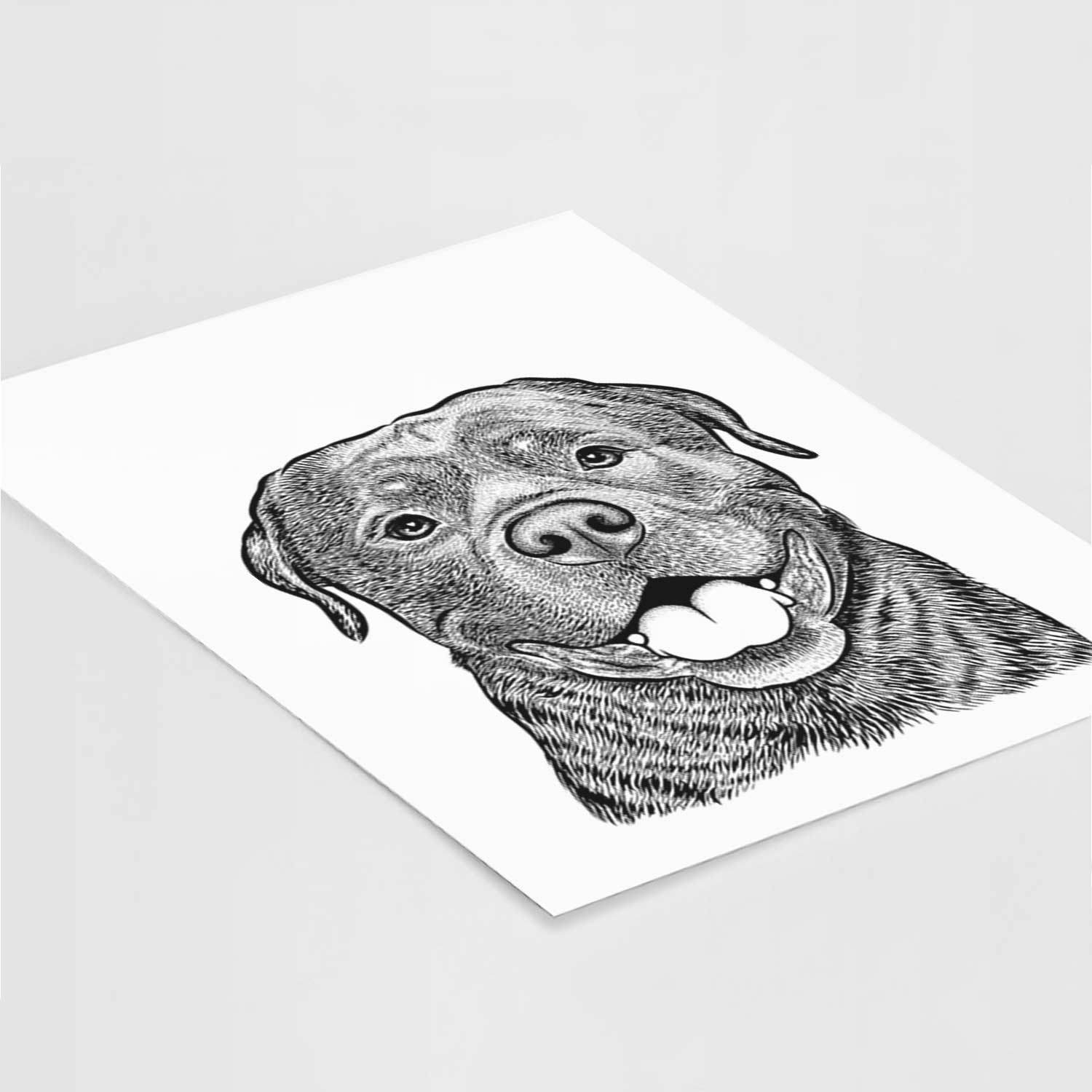 Kojak the Rottweiler Art Print