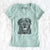 Bare Kojak the Rottweiler - Women's V-neck Shirt