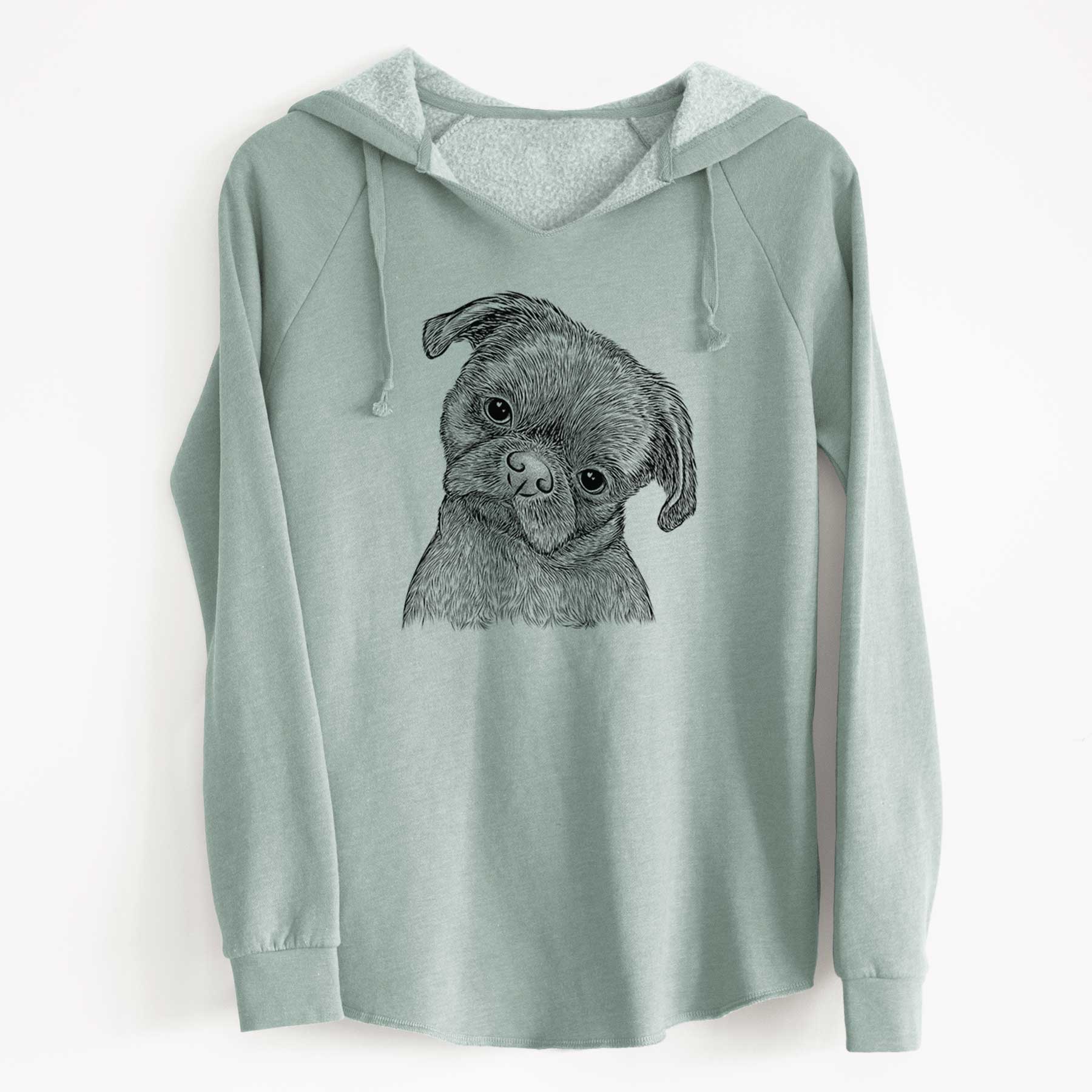 Bare Koko the Shih Tzu - Cali Wave Hooded Sweatshirt