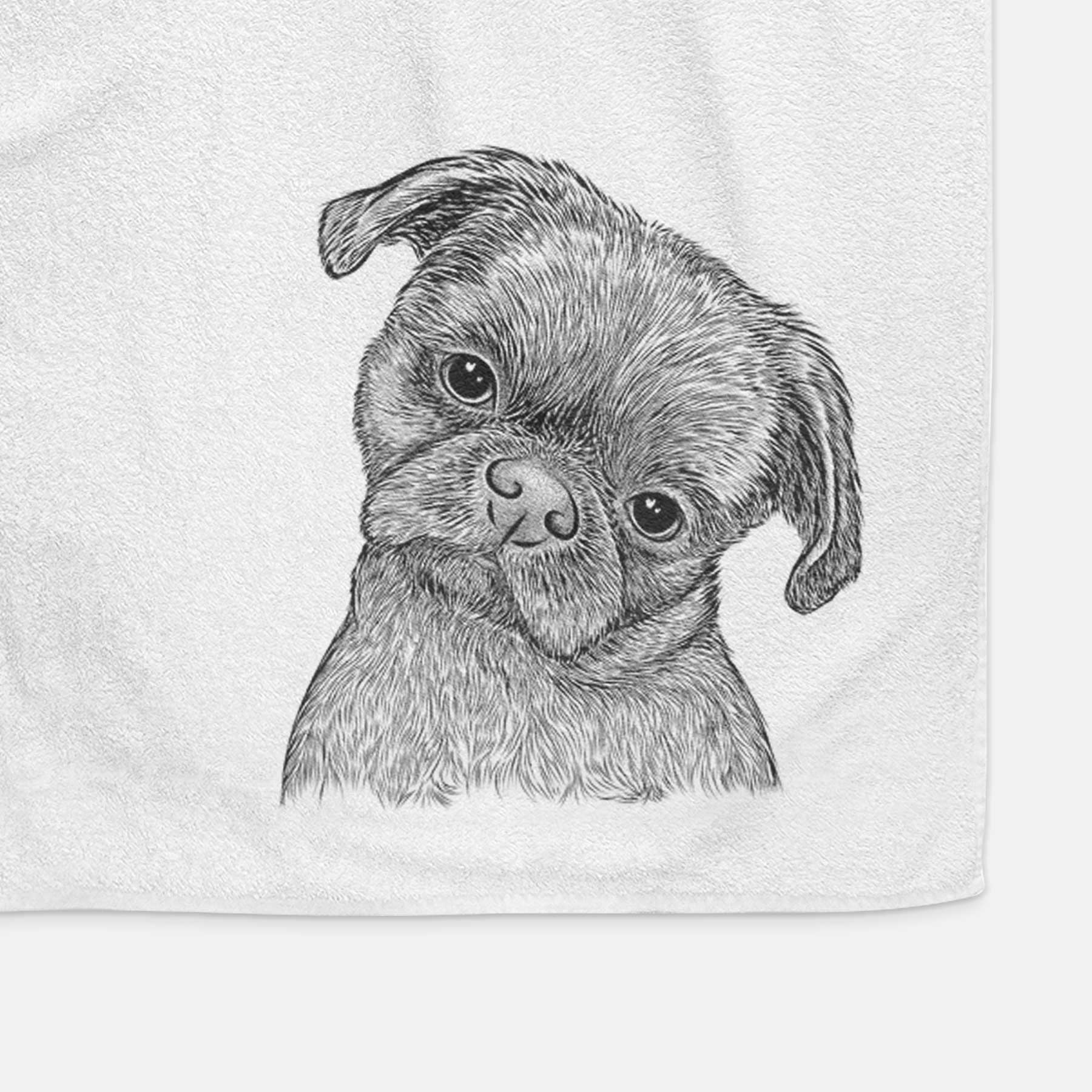 Koko the Shih Tzu Decorative Hand Towel