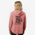 Koko the Shih Tzu - Women's Cali Wave Zip-Up Sweatshirt