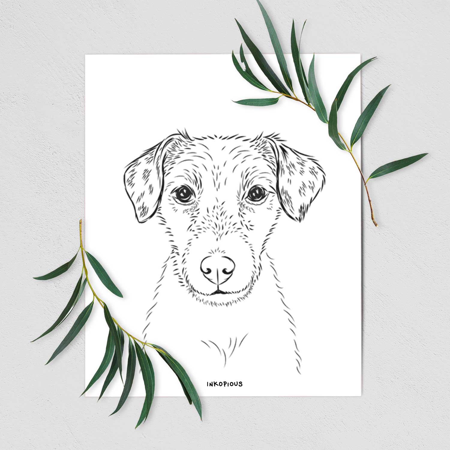 Kozmo the Jack Russell Terrier Art Print