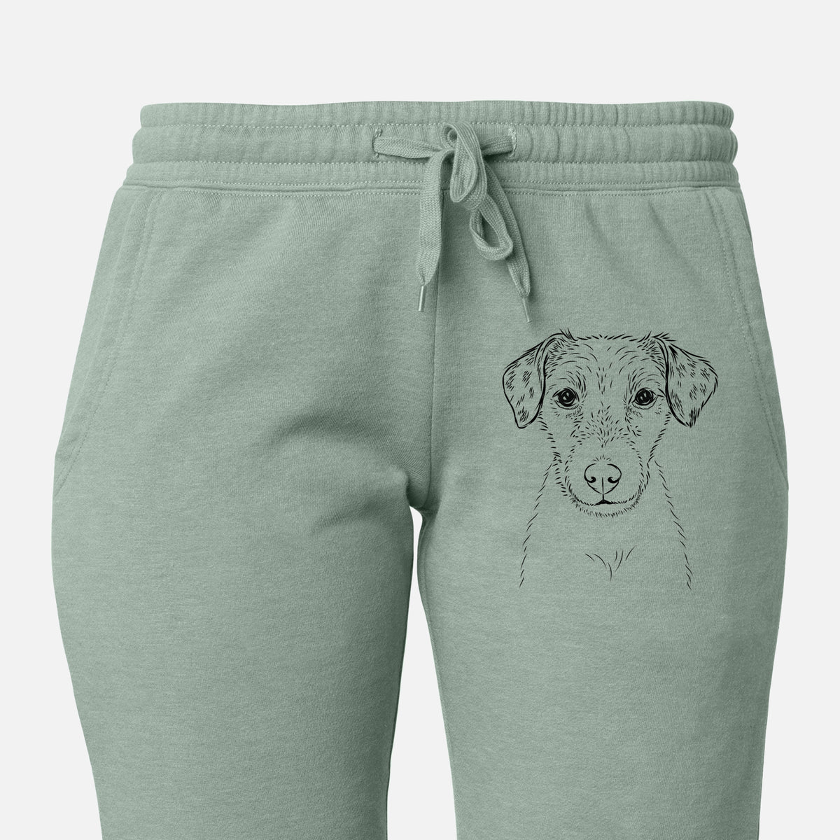 Kozmo the Jack Russell Terrier - Women&#39;s Cali Wave Joggers