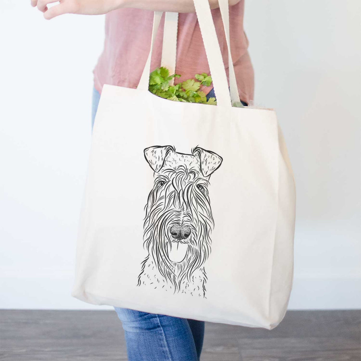 Kricket the Kerry Blue Terrier - Tote Bag