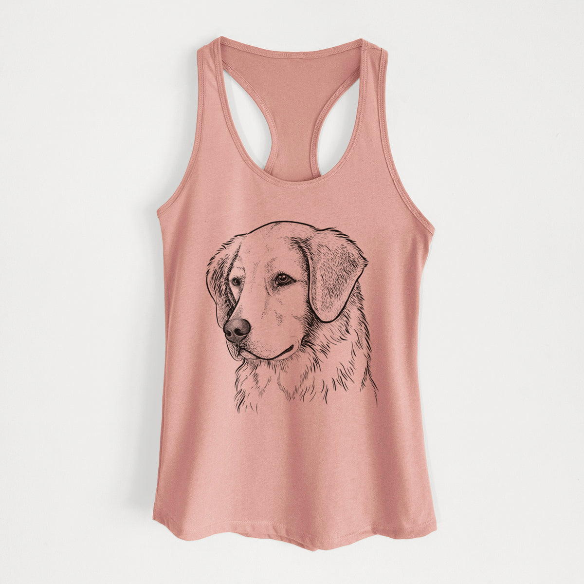 Kula the Golden Retriever - Women's Racerback Tanktop