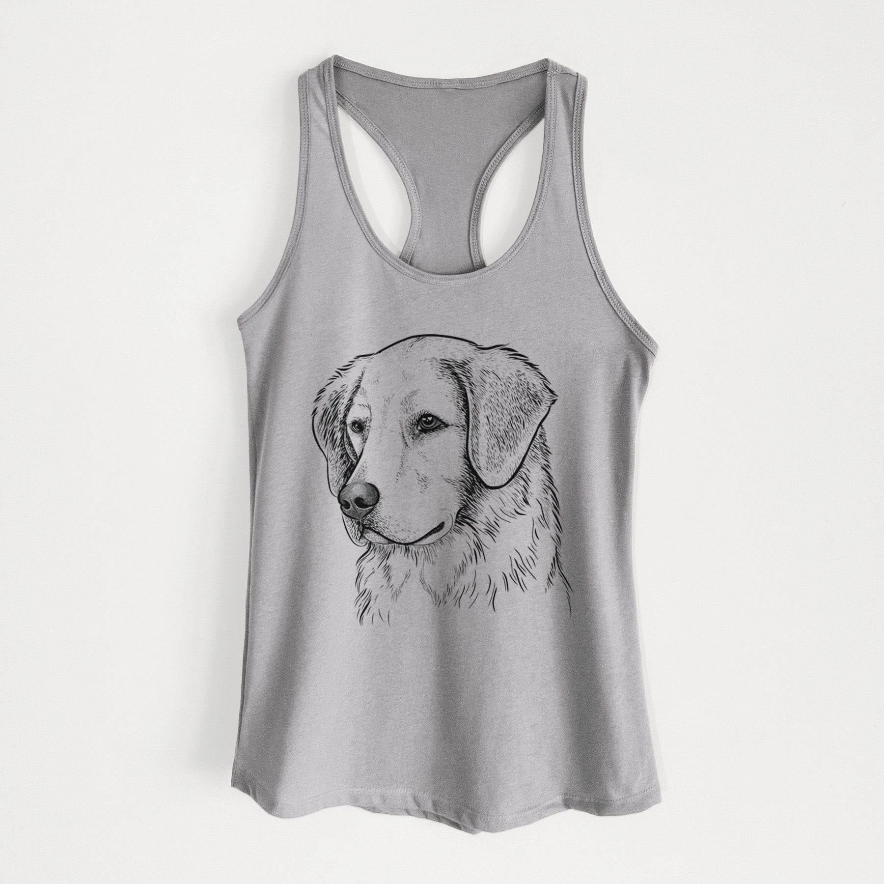 Kula the Golden Retriever - Women's Racerback Tanktop