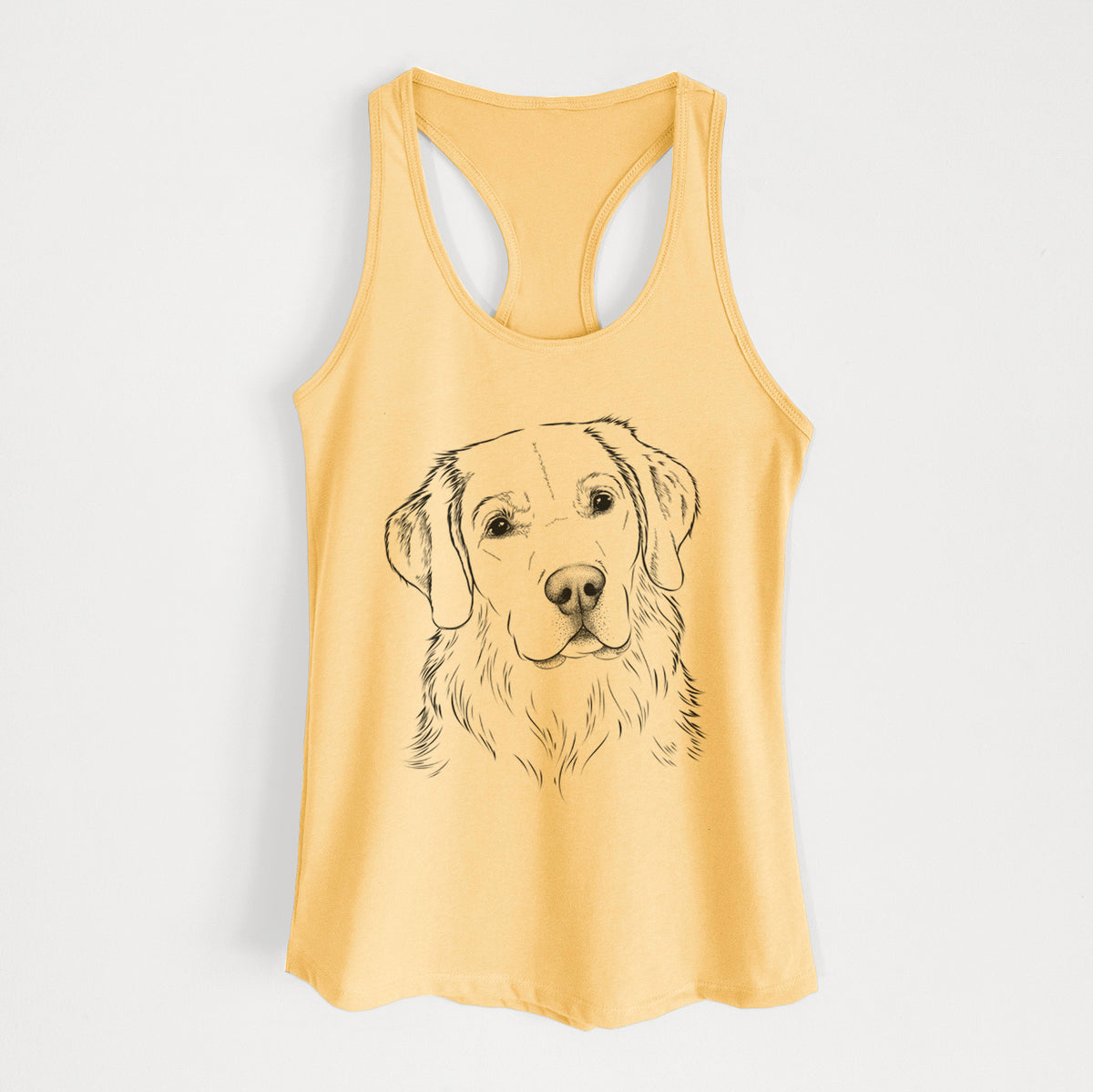 Kula the Golden Retriever - Women's Racerback Tanktop