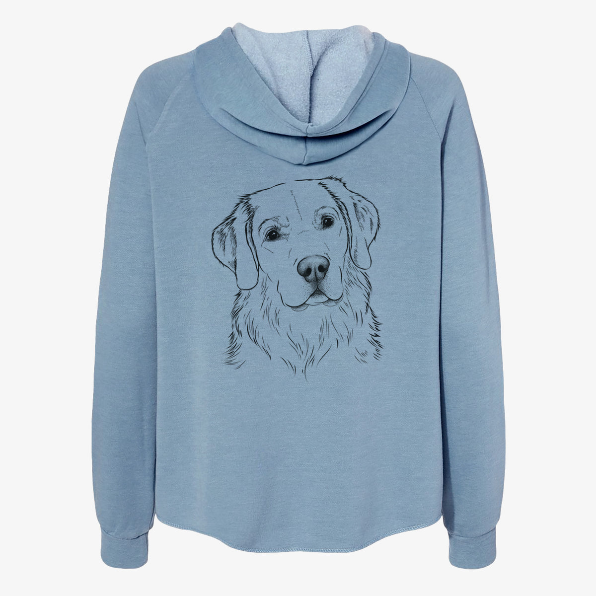 Kula the Golden Retriever - Women's Cali Wave Zip-Up Sweatshirt