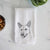 Kulfi the Jindo Shiba Inu Mix Decorative Hand Towel