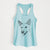 Kulfi the Jindo Shiba Inu Mix - Women's Racerback Tanktop