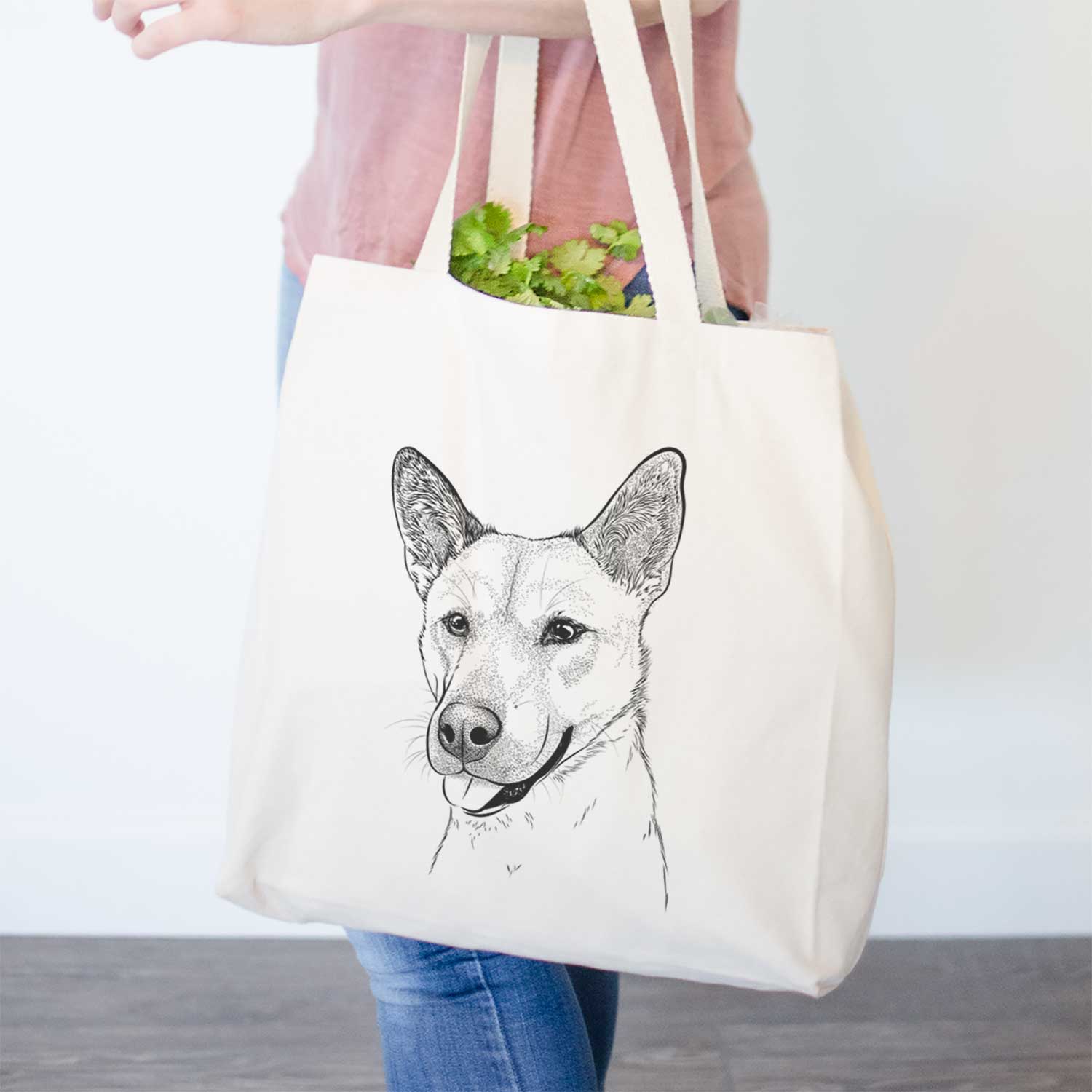 Kulfi the Jindo Shiba Inu Mix - Tote Bag