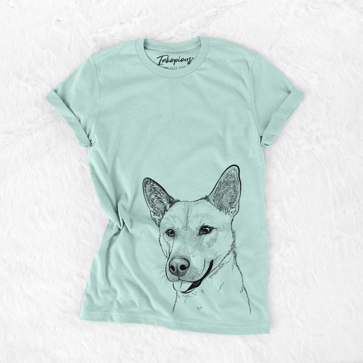 Kulfi the Jindo Shiba Inu Mix - Bella Canvas Unisex Crewneck