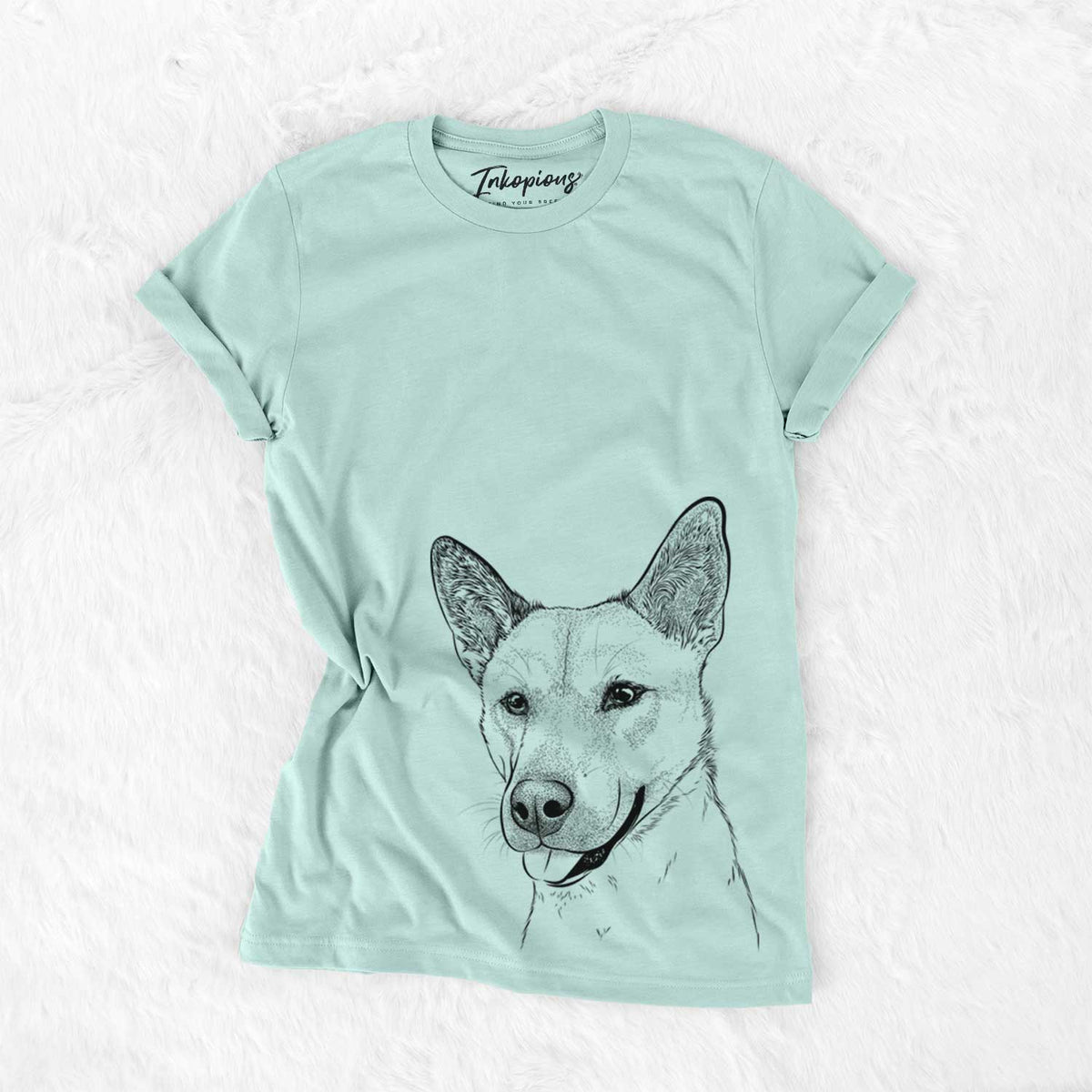 Bare Kulfi the Jindo Shiba Inu Mix - Unisex Crewneck