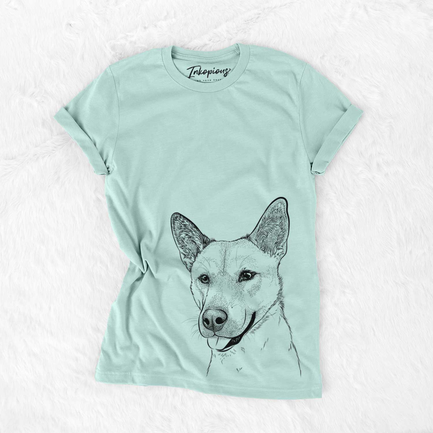Bare Kulfi the Jindo Shiba Inu Mix - Unisex Crewneck
