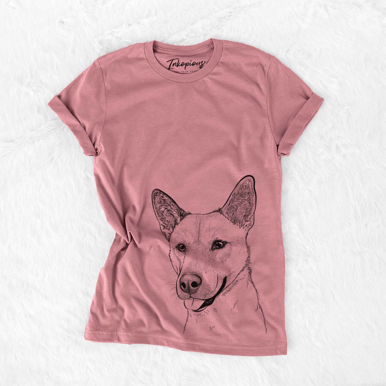 Kulfi the Jindo Shiba Inu Mix - Bella Canvas Unisex Crewneck