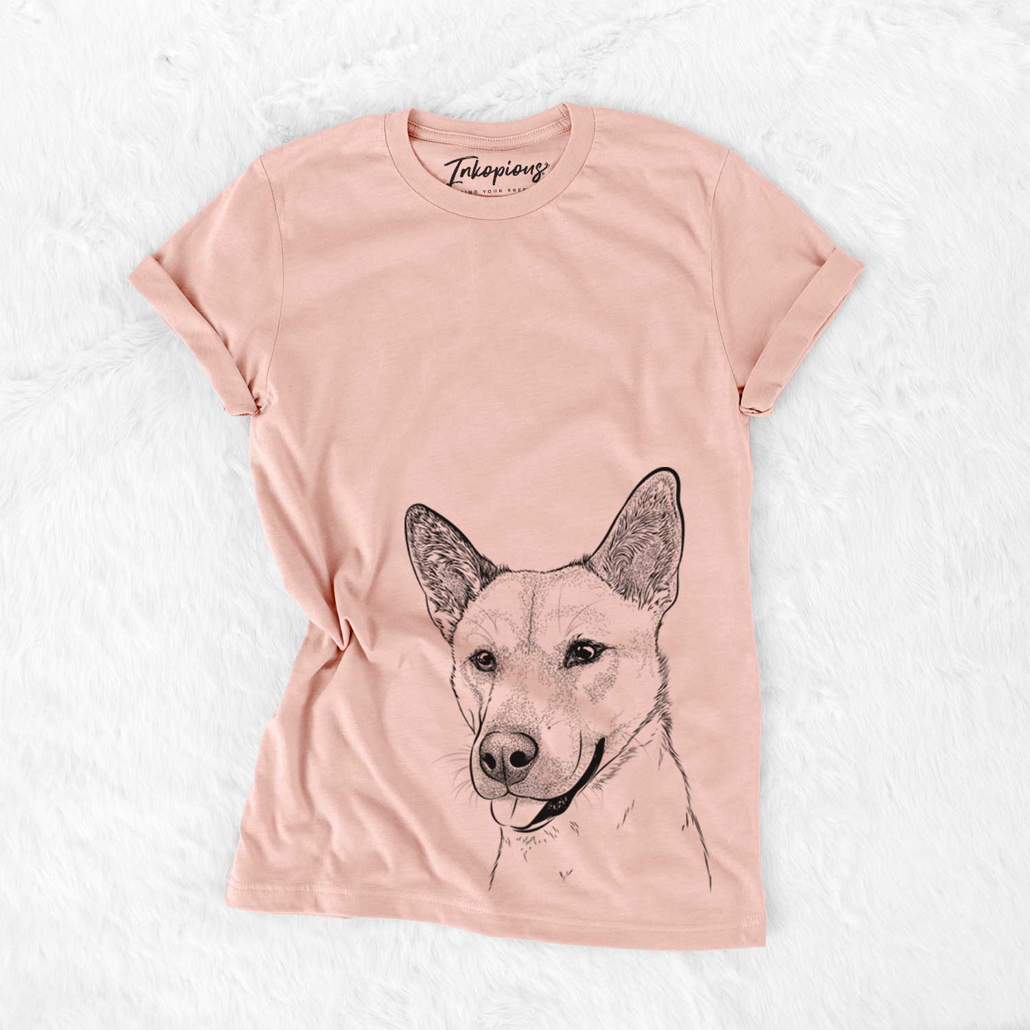 Kulfi the Jindo Shiba Inu Mix - Bella Canvas Unisex Crewneck