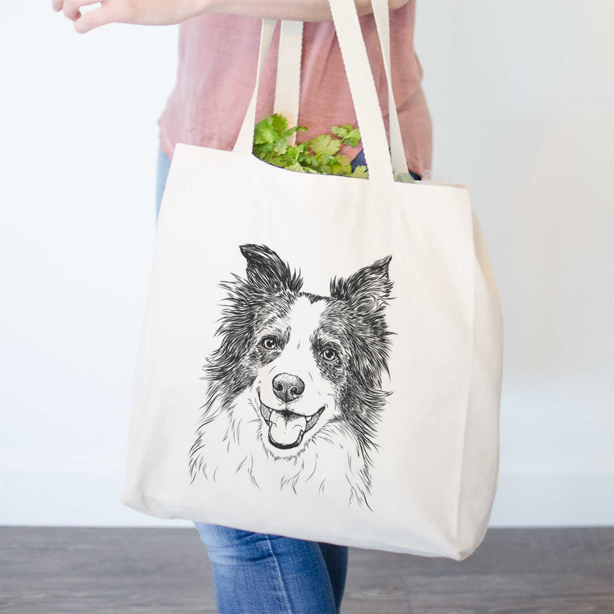 Kylee the Border Collie - Tote Bag