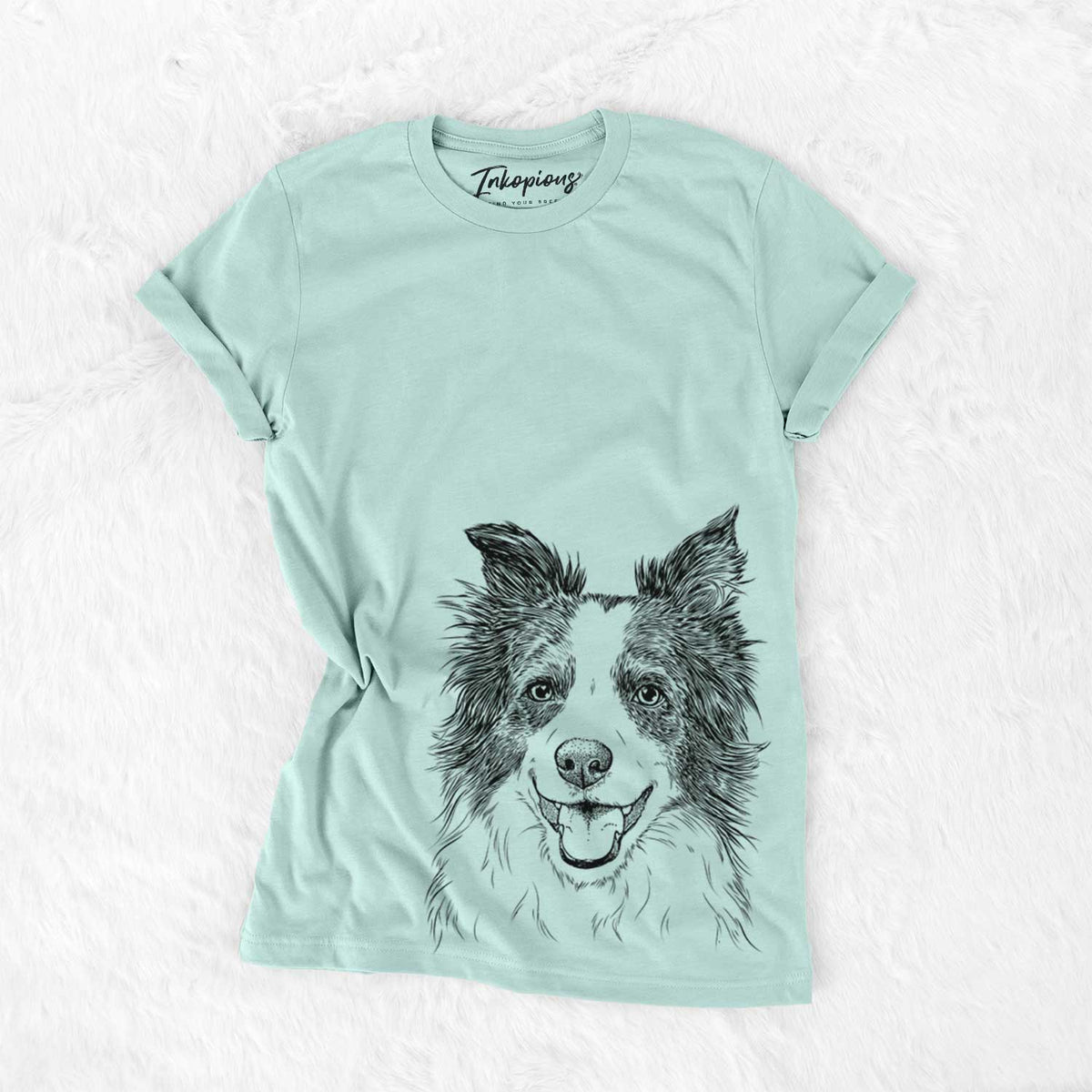 Bare Kylee the Border Collie - Unisex Crewneck