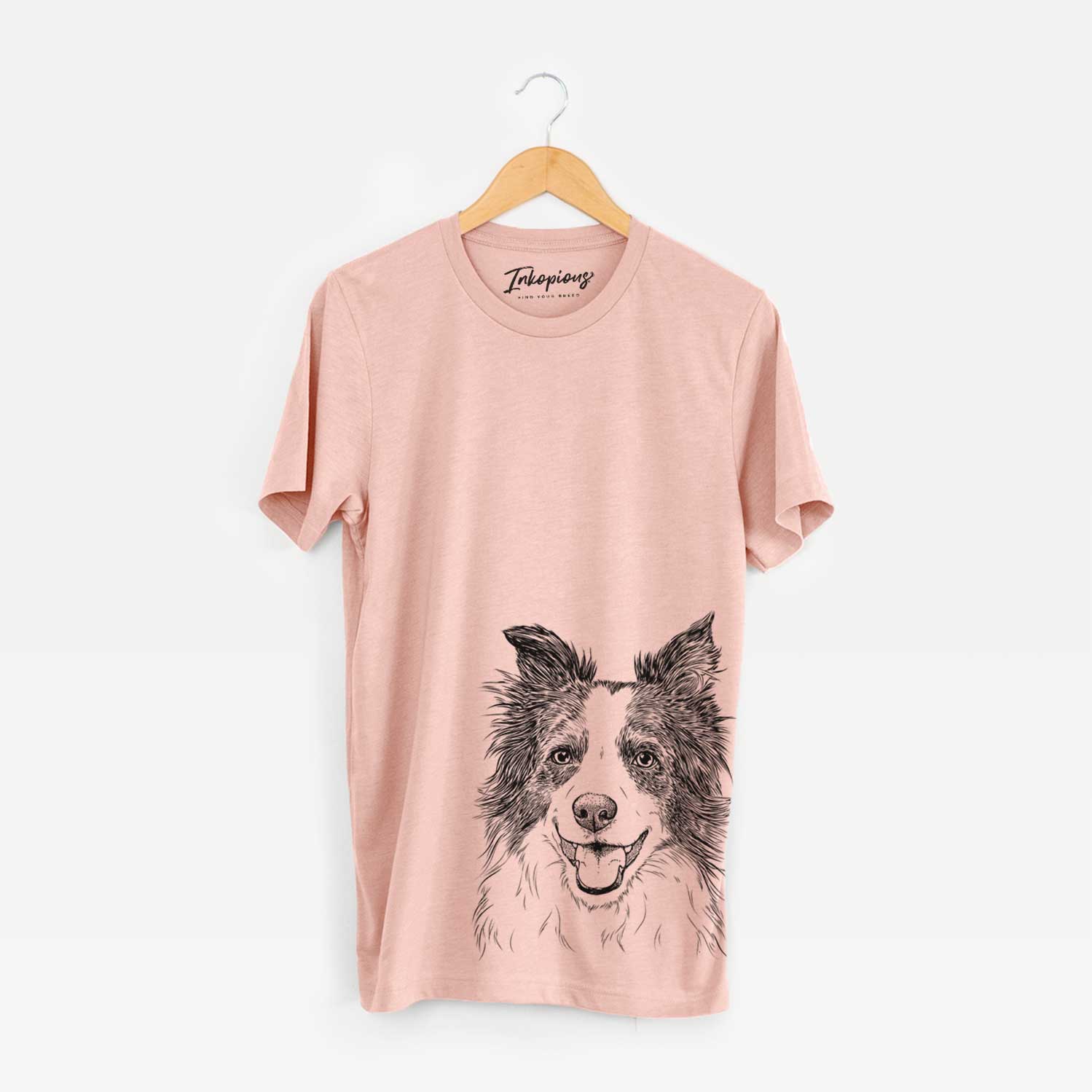Bare Kylee the Border Collie - Unisex Crewneck