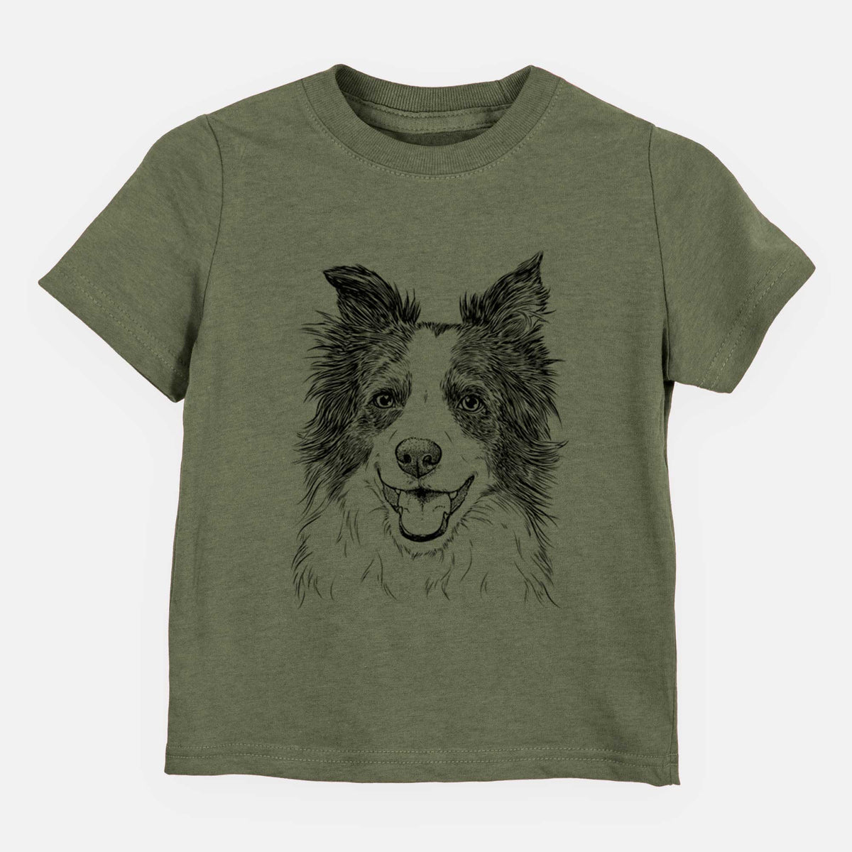 Bare Kylee the Border Collie - Kids/Youth/Toddler Shirt