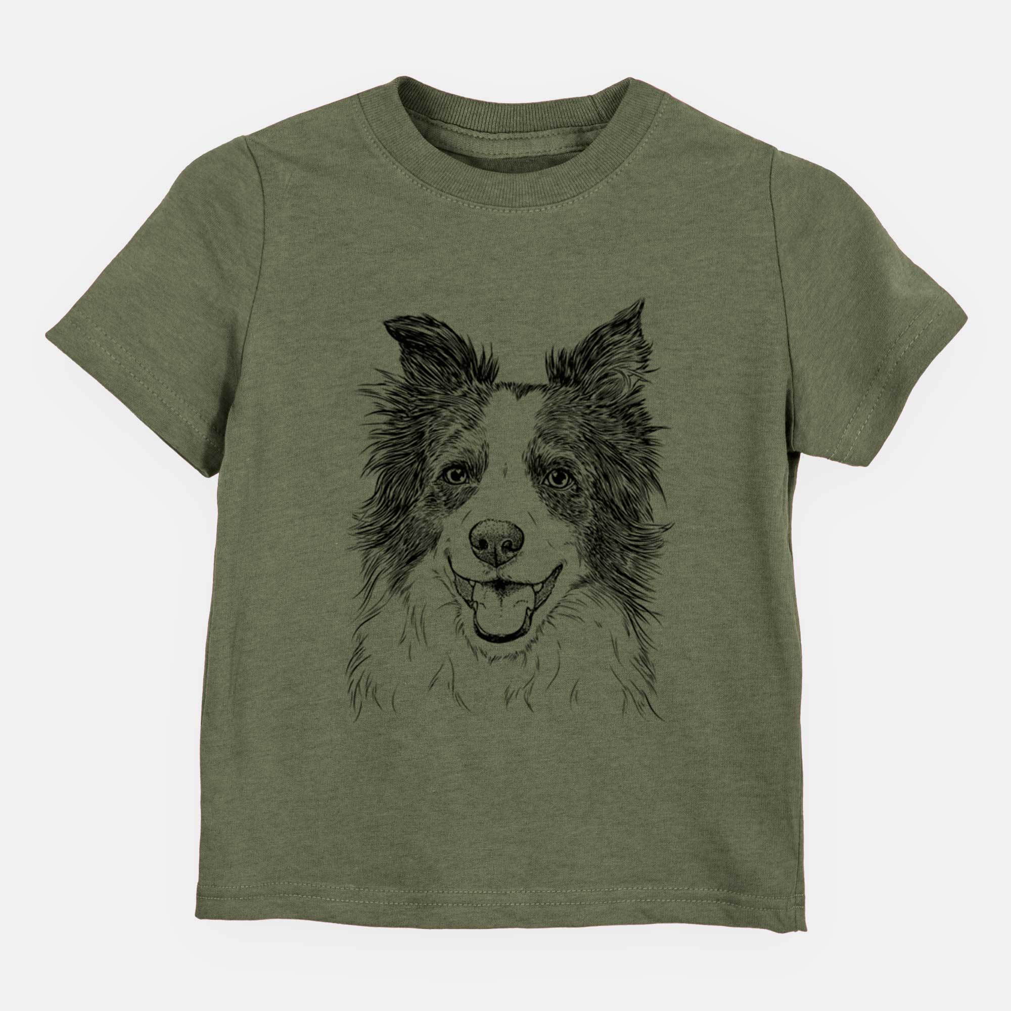 Bare Kylee the Border Collie - Kids/Youth/Toddler Shirt