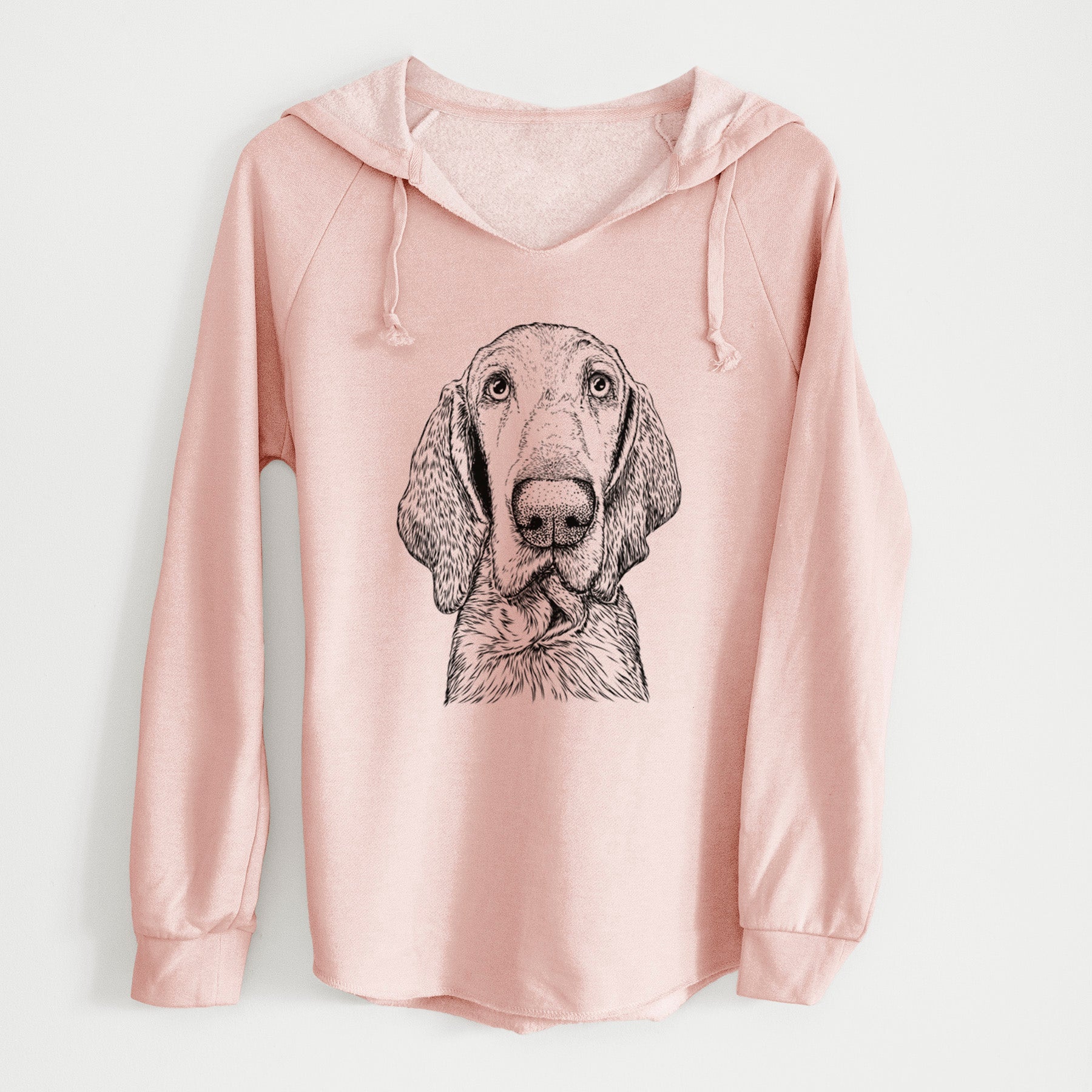 Bare Kylie the Bracco Italiano - Cali Wave Hooded Sweatshirt