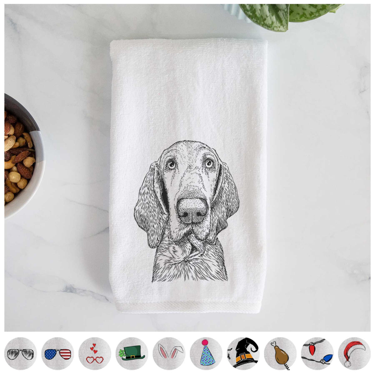 Kylie the Bracco Italiano Decorative Hand Towel