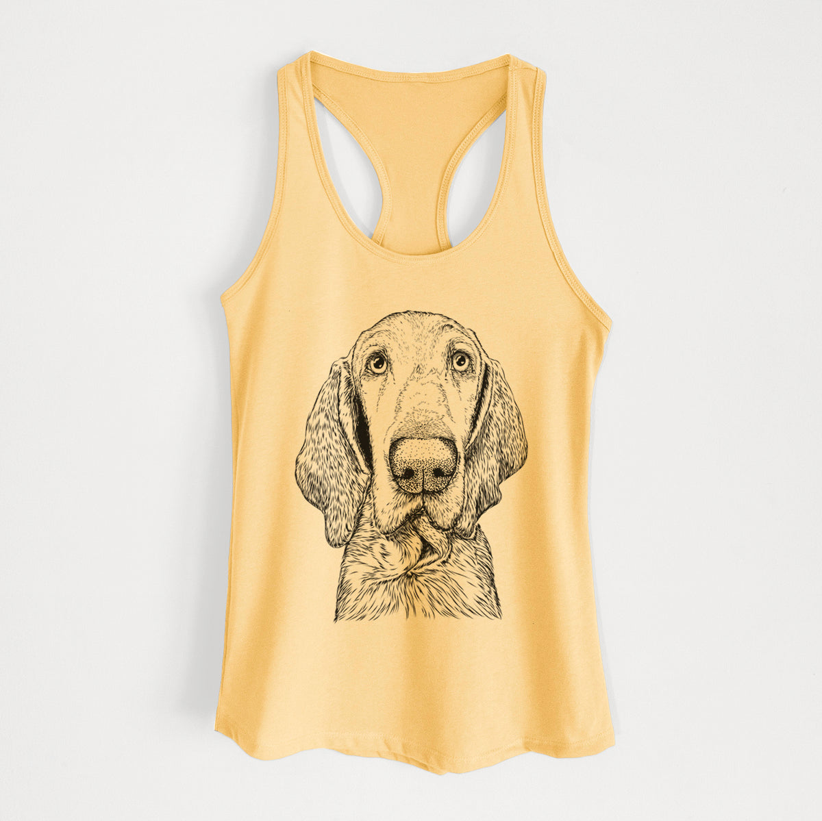 Kylie the Bracco Italiano - Women's Racerback Tanktop