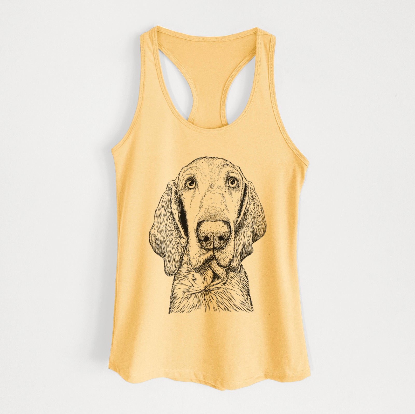 Kylie the Bracco Italiano - Women's Racerback Tanktop