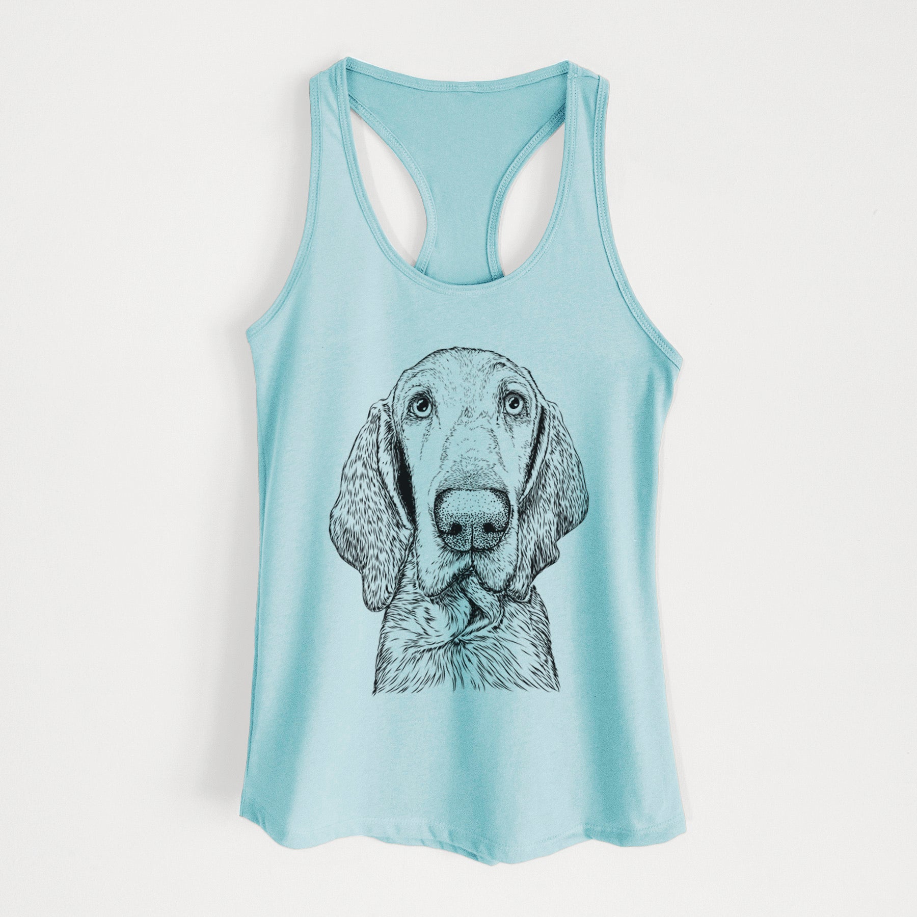 Kylie the Bracco Italiano - Women's Racerback Tanktop