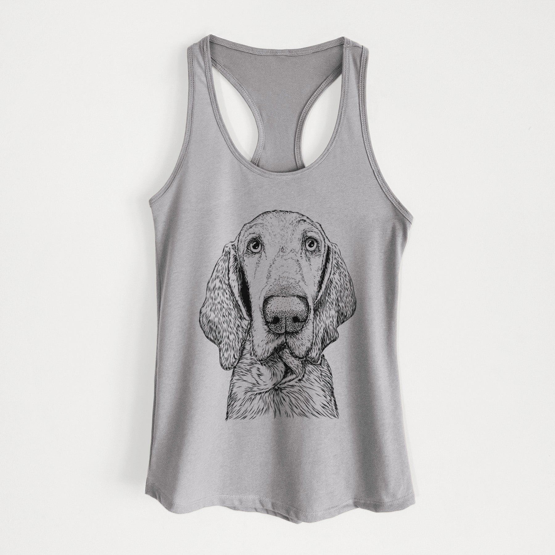 Kylie the Bracco Italiano - Women's Racerback Tanktop