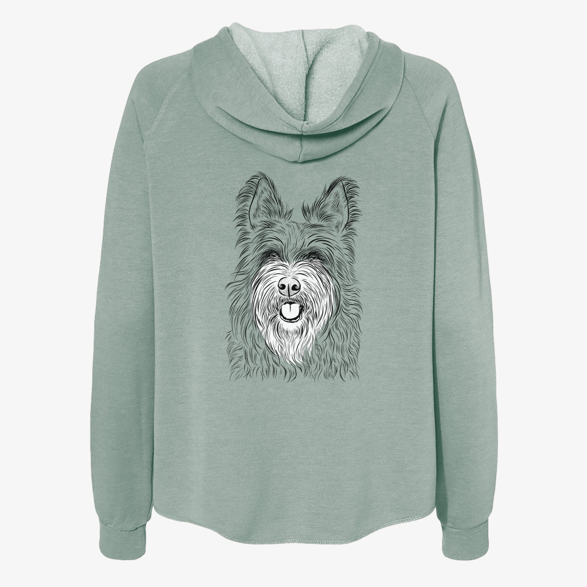 Kyros the Berger Picard - Women's Cali Wave Zip-Up Sweatshirt
