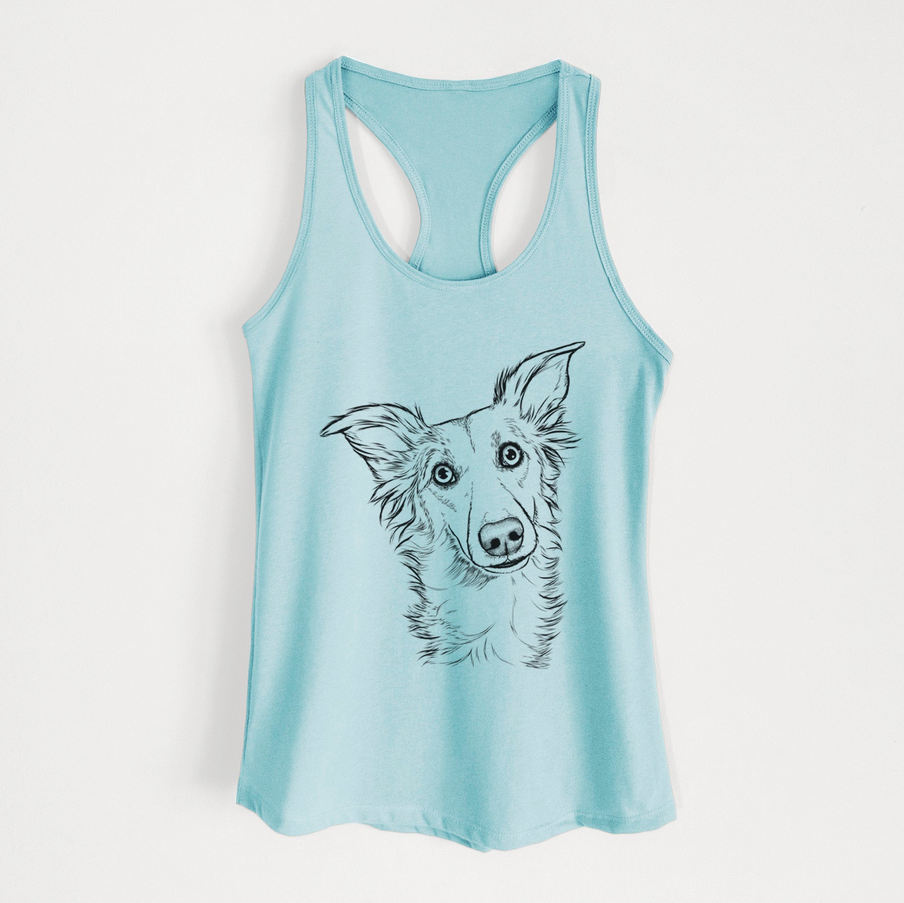 Kyu the Windsprite - Women's Racerback Tanktop