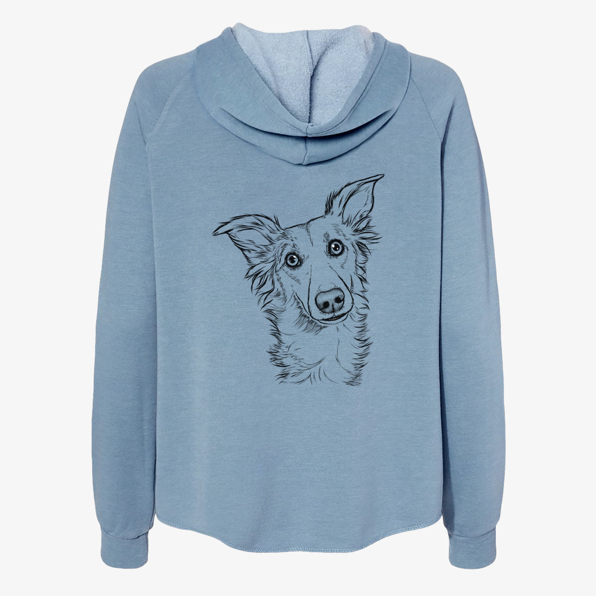 Kyu the Windsprite - Women's Cali Wave Zip-Up Sweatshirt