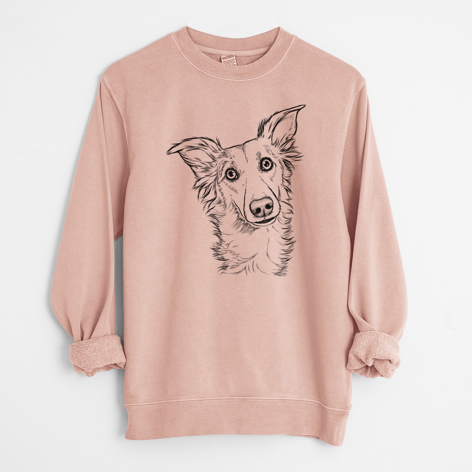 Bare Kyu the Windsprite - Unisex Pigment Dyed Crew Sweatshirt