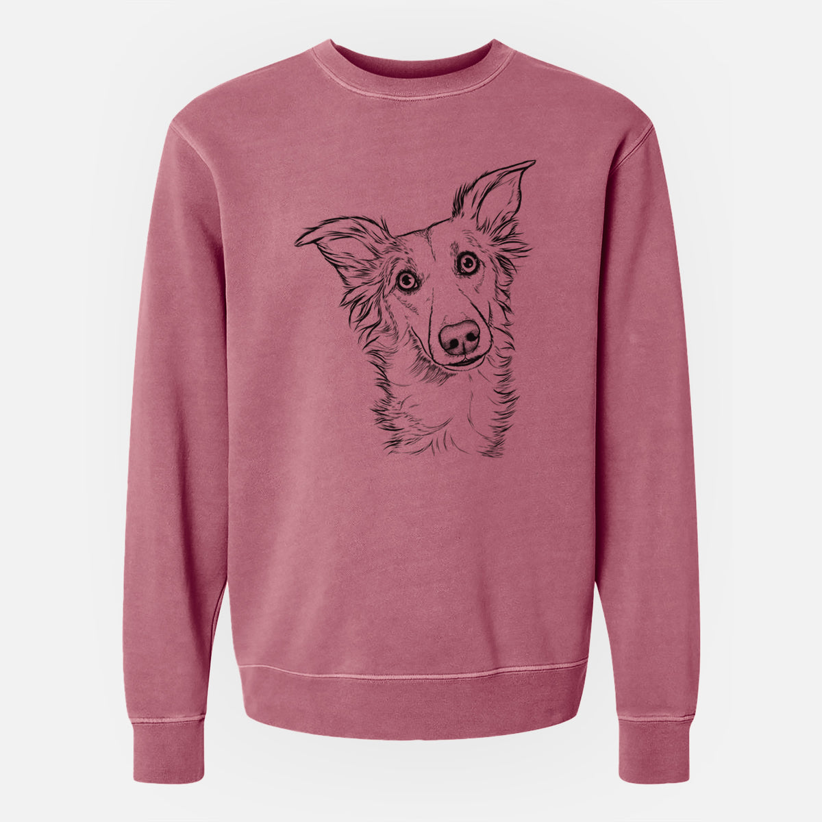 Bare Kyu the Windsprite - Unisex Pigment Dyed Crew Sweatshirt