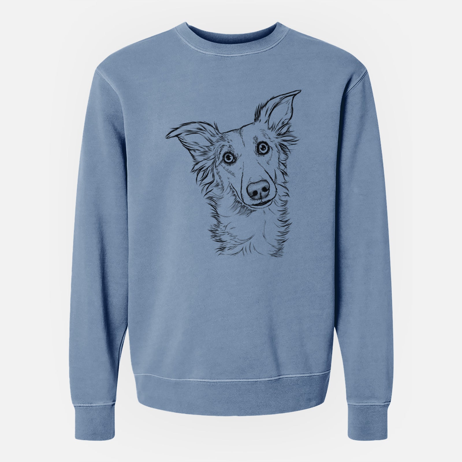 Bare Kyu the Windsprite - Unisex Pigment Dyed Crew Sweatshirt