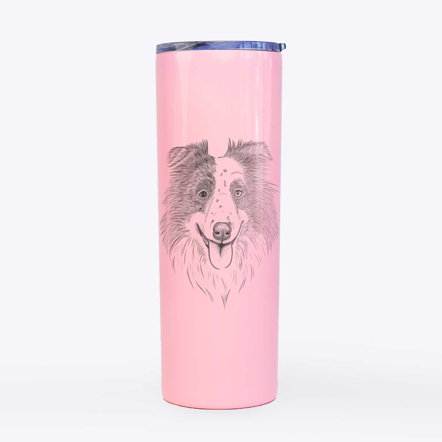 Lady Bug the Border Collie - 20oz Skinny Tumbler