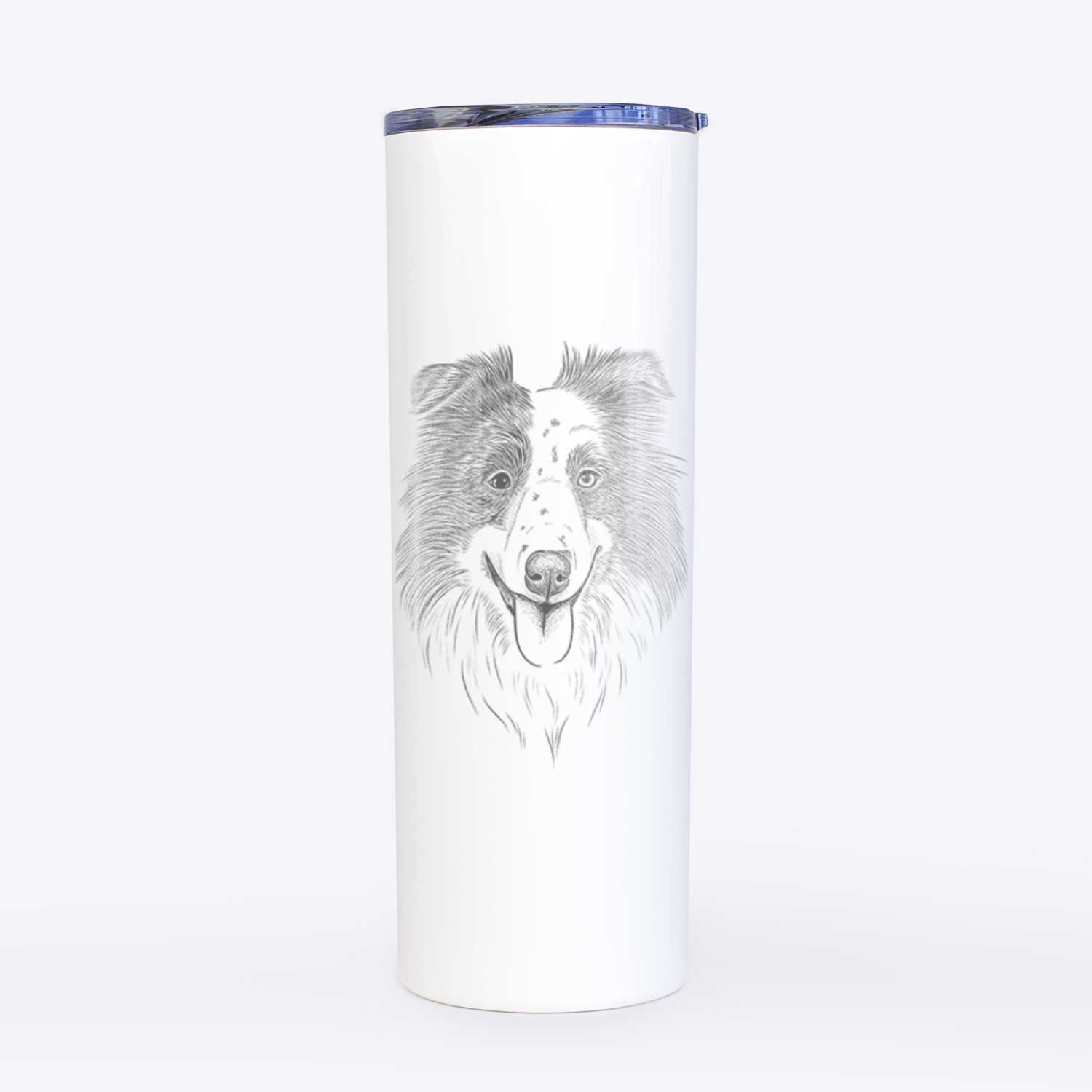 Lady Bug the Border Collie - 20oz Skinny Tumbler