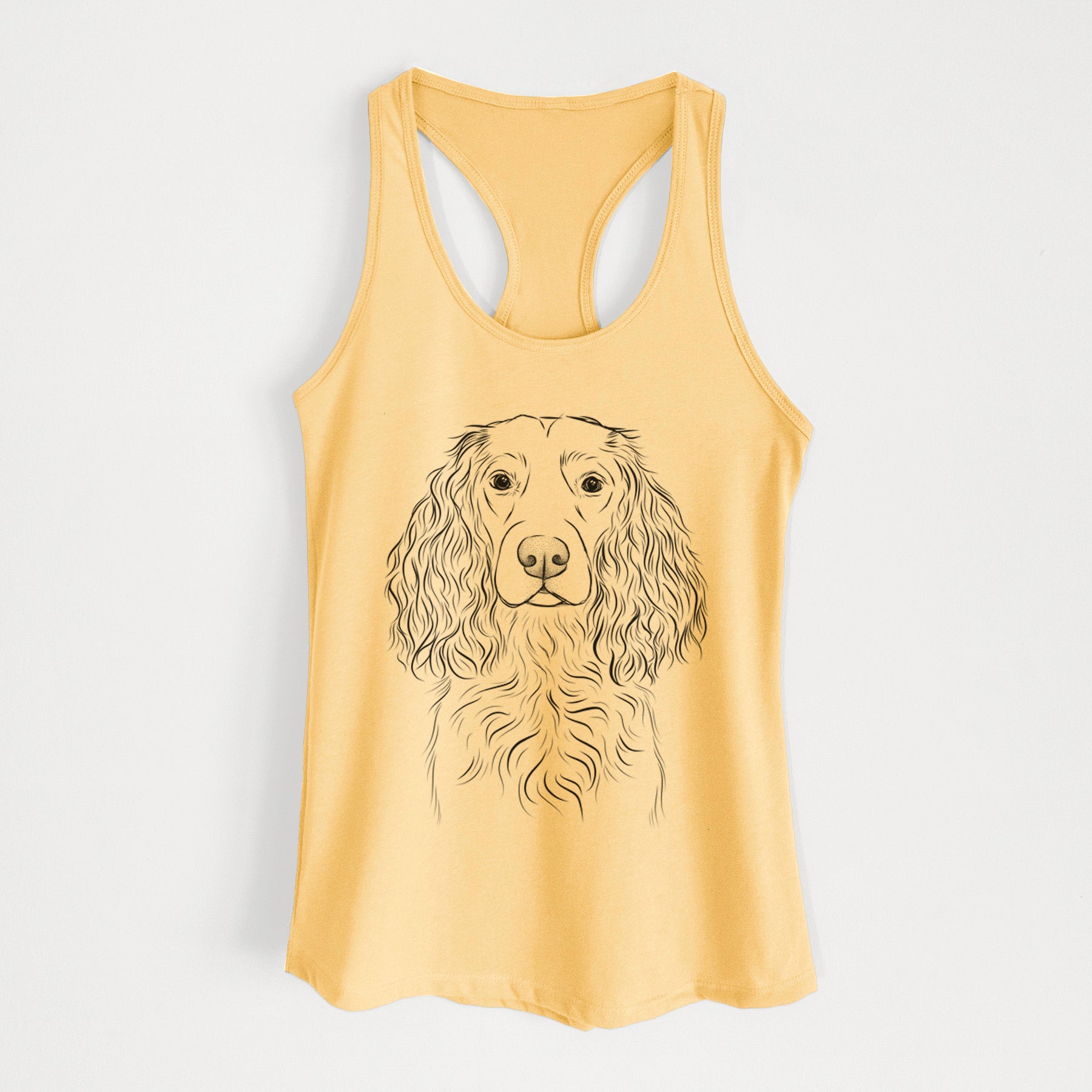 Landry the Boykin Spaniel - Women's Racerback Tanktop