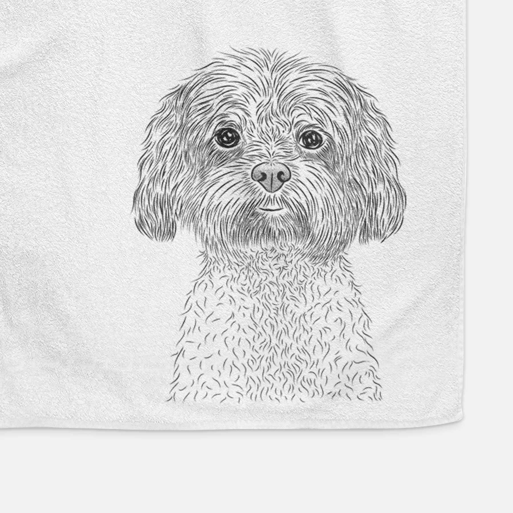 Lane the Lhasa Apso Decorative Hand Towel