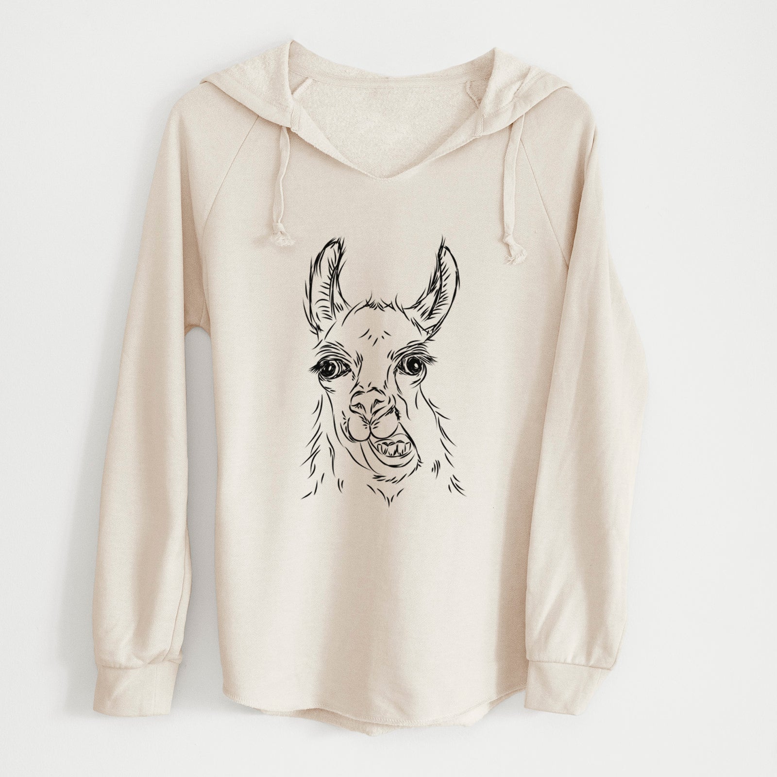 Bare Larry the Llama - Cali Wave Hooded Sweatshirt