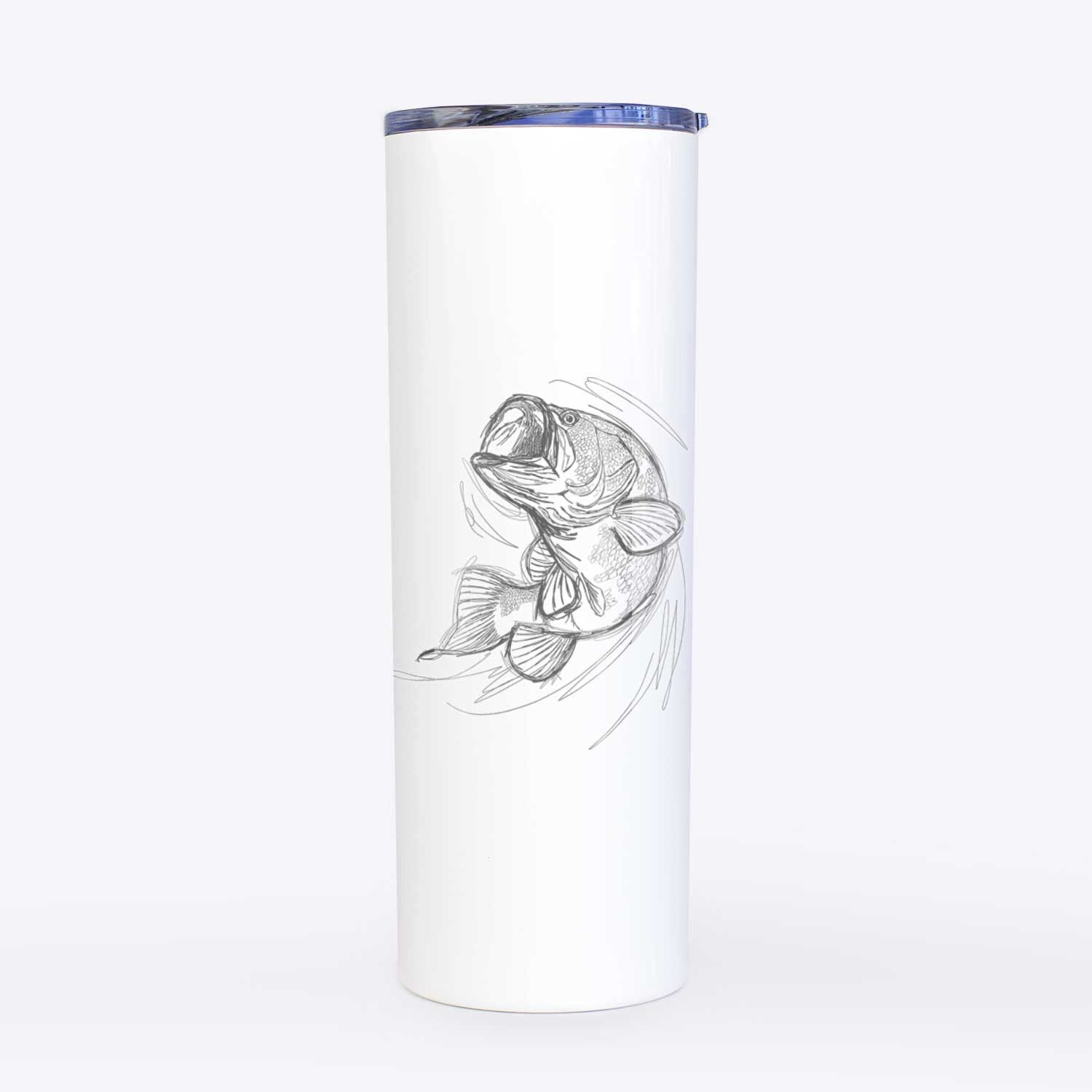 Larry the Largemouth Bass - 20oz Skinny Tumbler