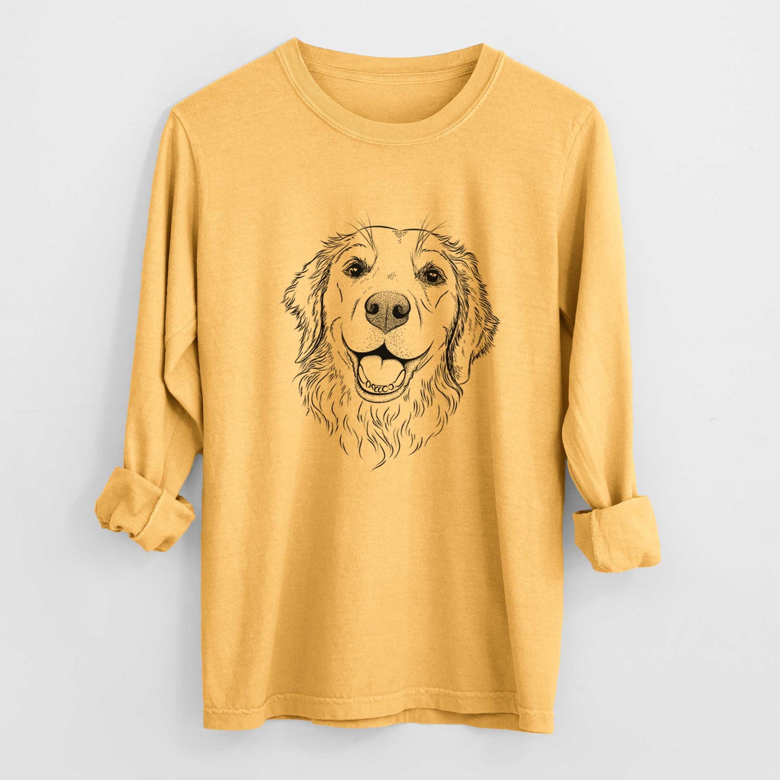 Bare Legend the Golden Retriever - Heavyweight 100% Cotton Long Sleeve