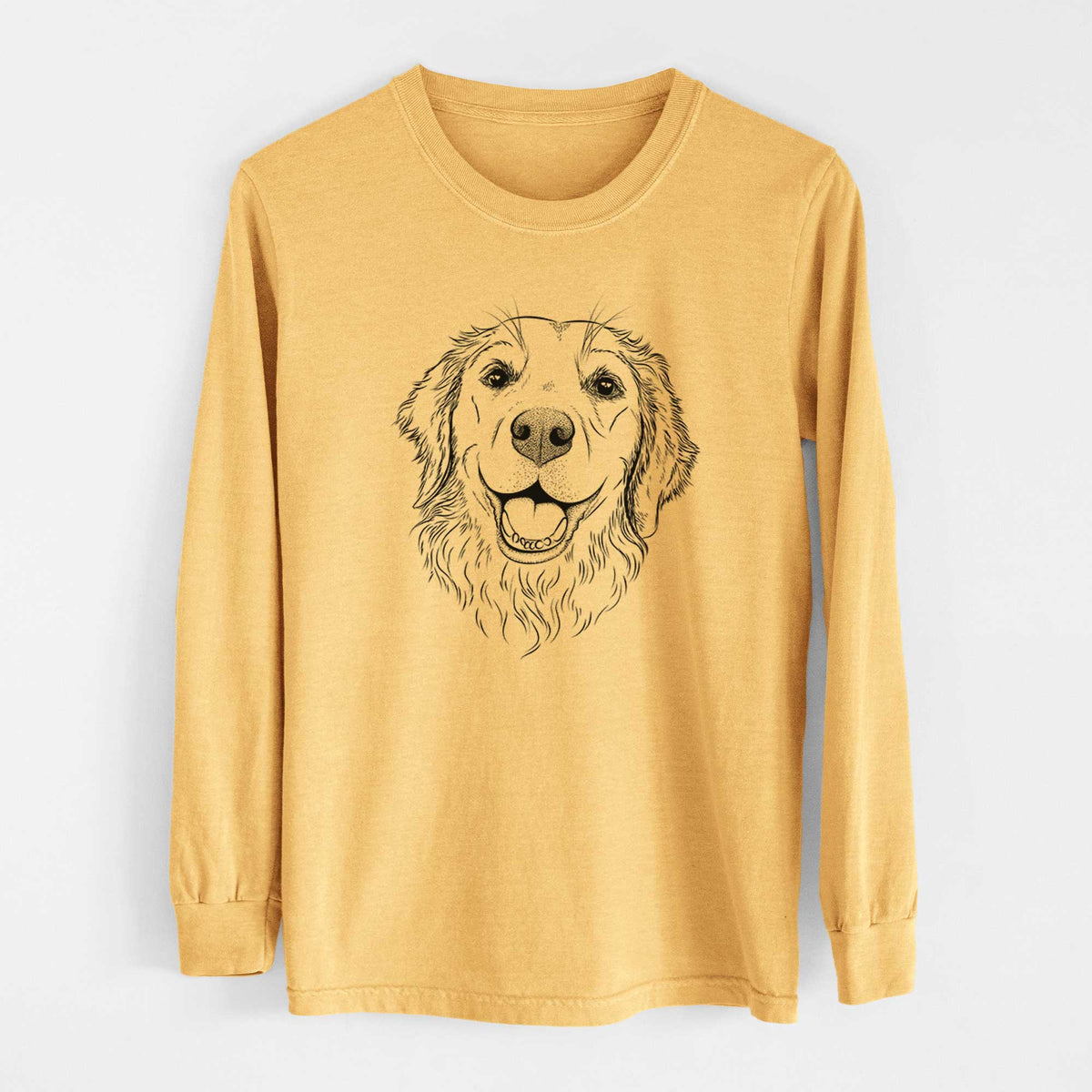 Bare Legend the Golden Retriever - Heavyweight 100% Cotton Long Sleeve